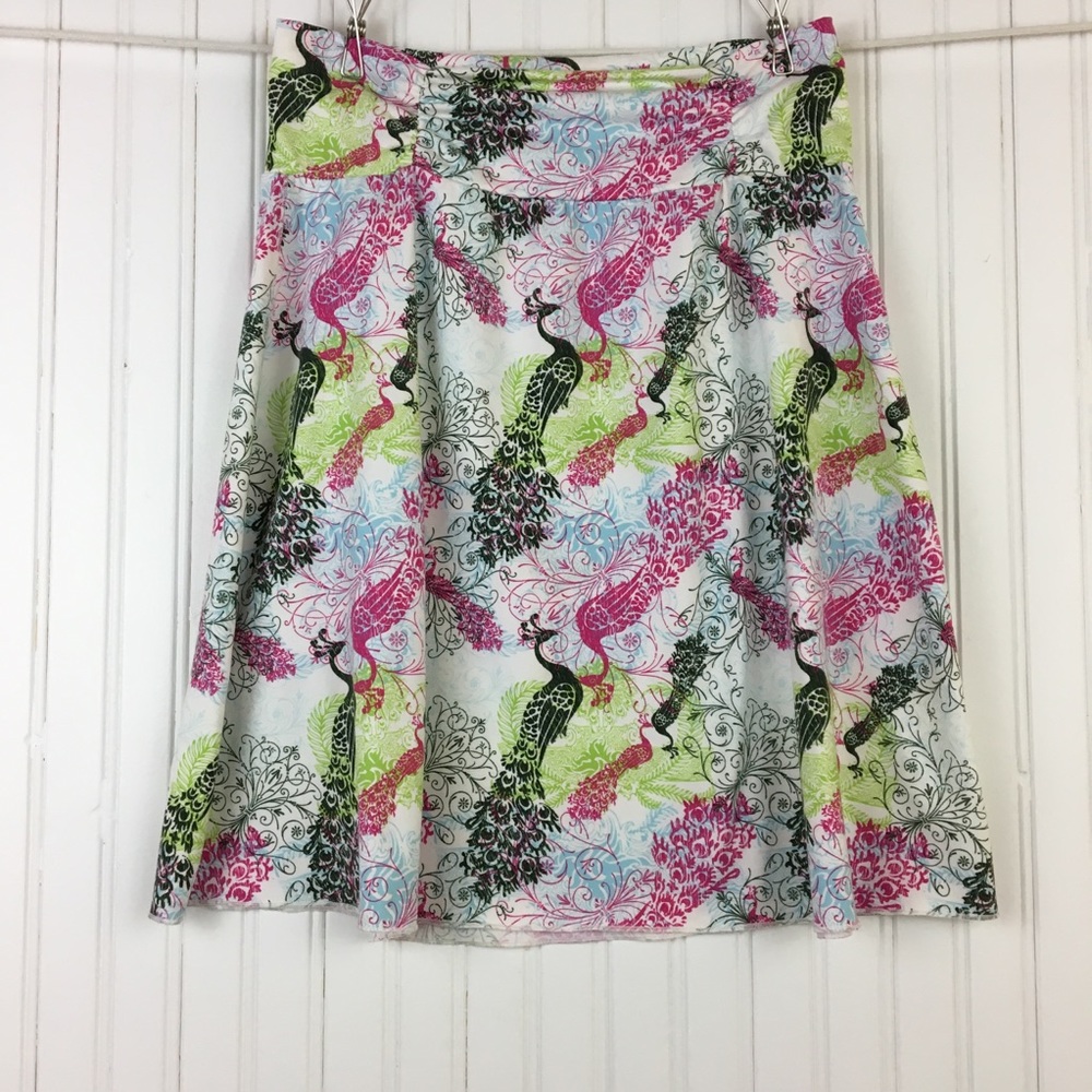 Soybu knit peacock skirt